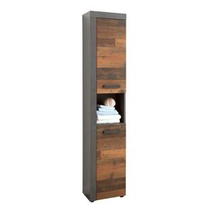 Hochschrank 'Indy' Old Wood 36 x 184 x 31 cm