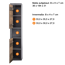 Hochschrank 'Indy' Old Wood 36 x 184 x 31 cm