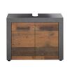 Waschbeckenunterschrank 'Indy' Old Wood 72 x 56 x 34 cm