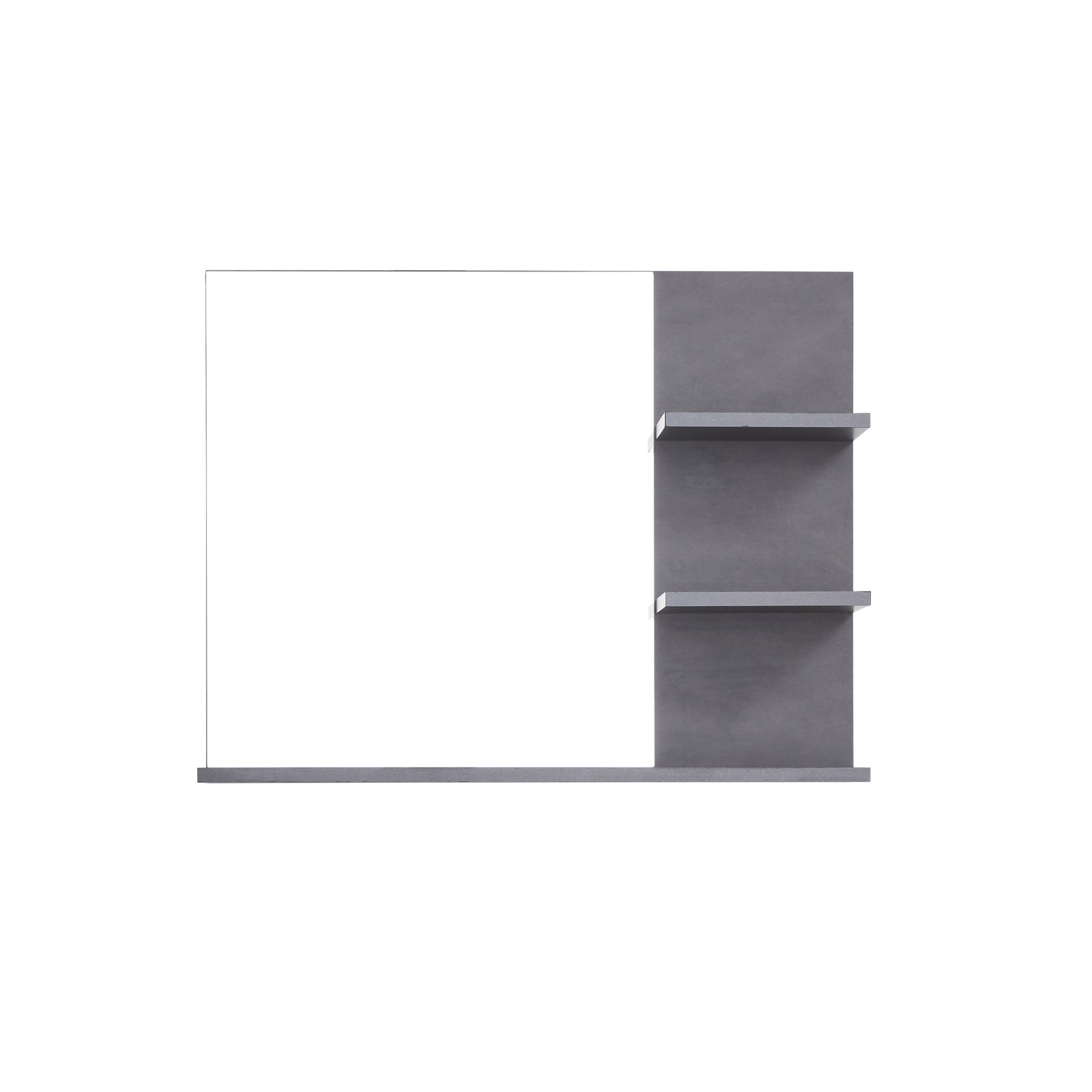 Spiegel 'Indy' grau 72 x 57 x 20 cm