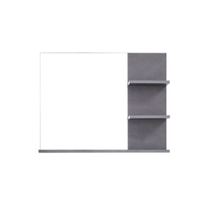 Spiegel 'Indy' grau 72 x 57 x 20 cm