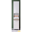 Hochschrank 'Mezzo' weiß Hochglanz/Eiche Sägerau 37 x 182 x 31 cm