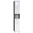 Hochschrank 'Skin' weiß Hochglanz 30 x 182 x 31 cm