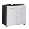Waschbeckenunterschrank 'Skin' weiß Hochglanz 60 x 57 x 31 cm