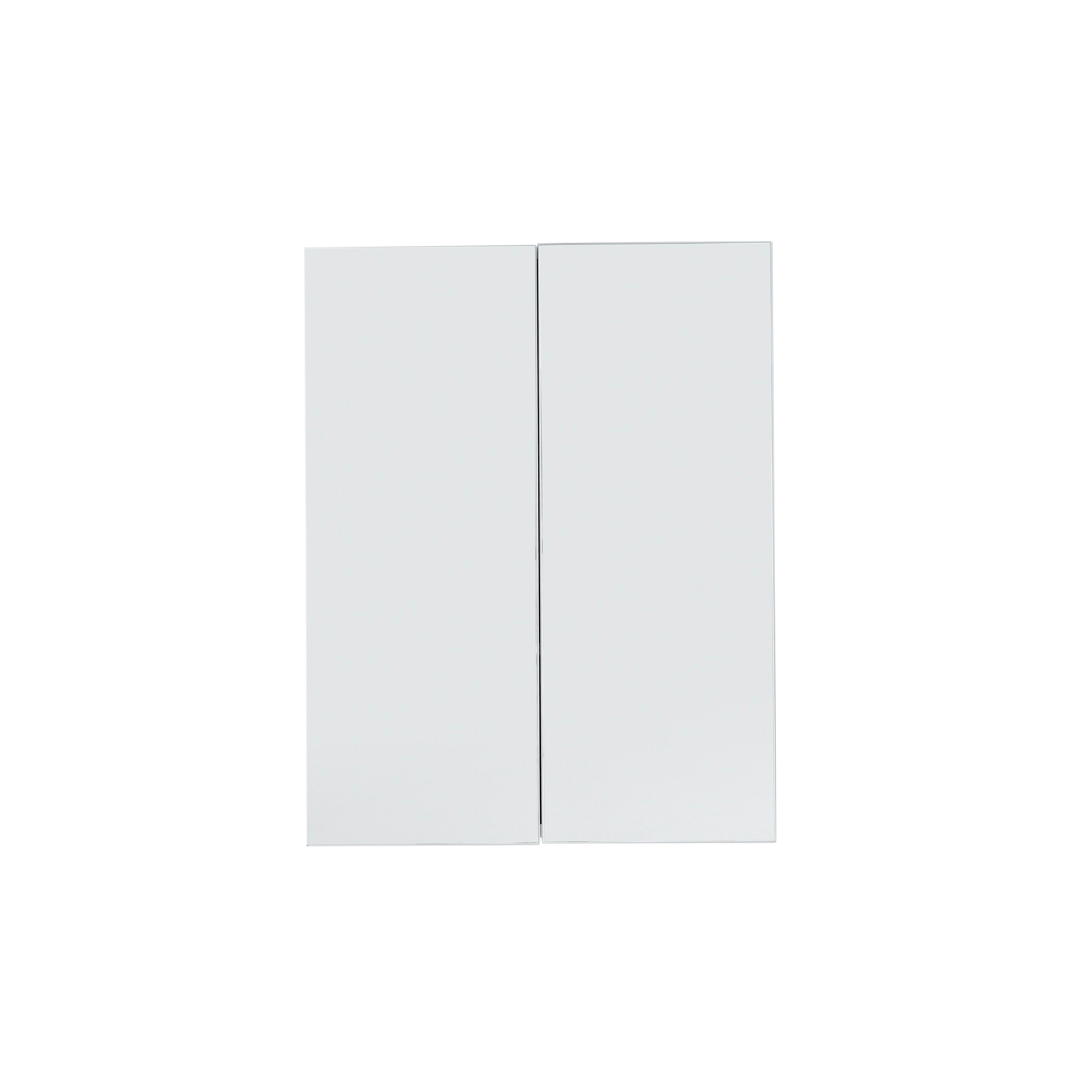 Spiegelschrank 'Skin' weiß Hochglanz 60 x 67 x 18 cm