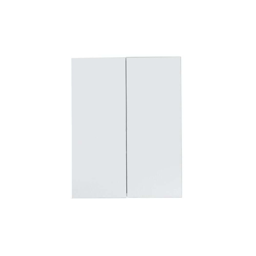 Spiegelschrank 'Skin' weiß Hochglanz 60 x 67 x 18 cm