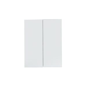 Spiegelschrank 'Skin' weiß Hochglanz 60 x 67 x 18 cm