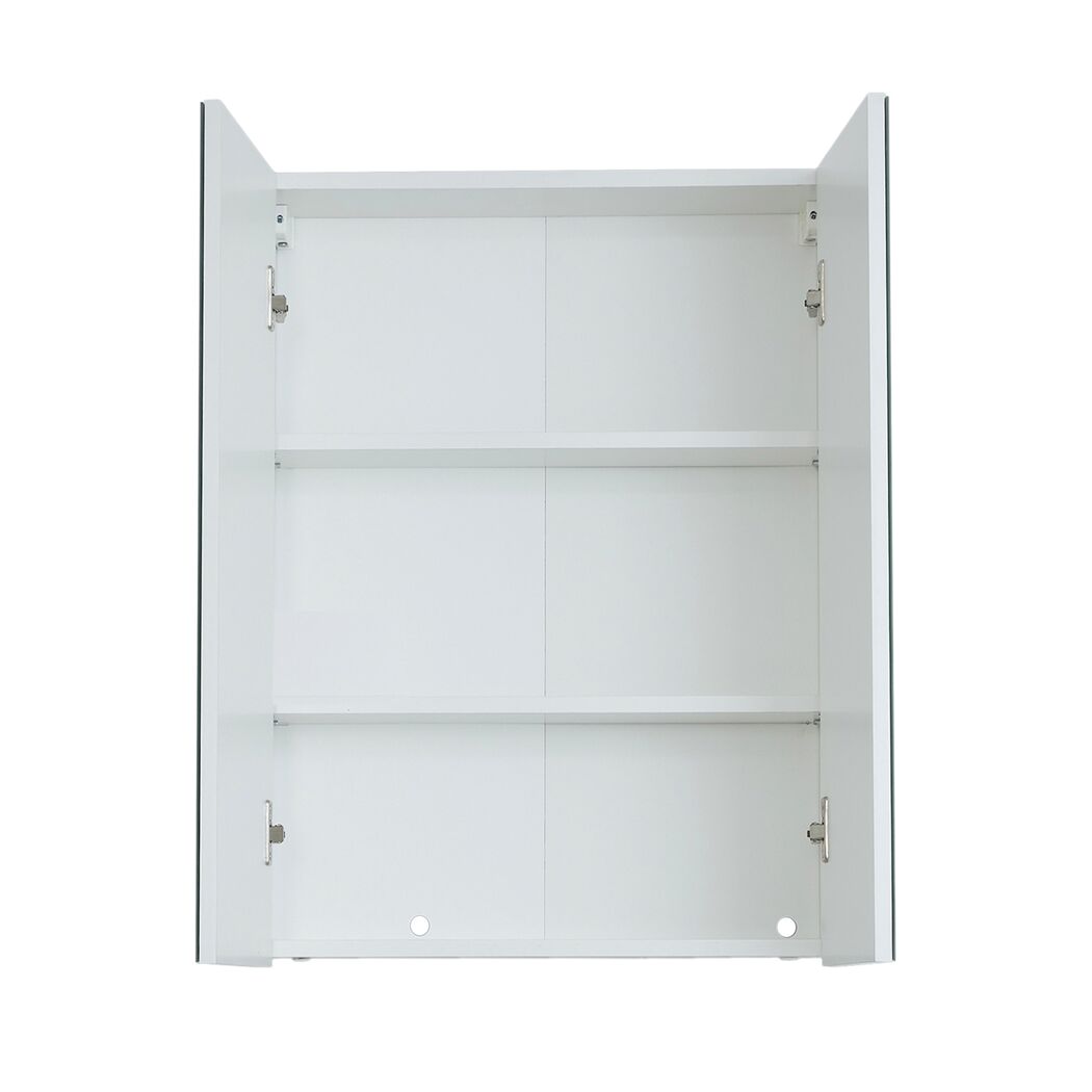 Spiegelschrank 'Skin' weiß Hochglanz 60 x 67 x 18 cm