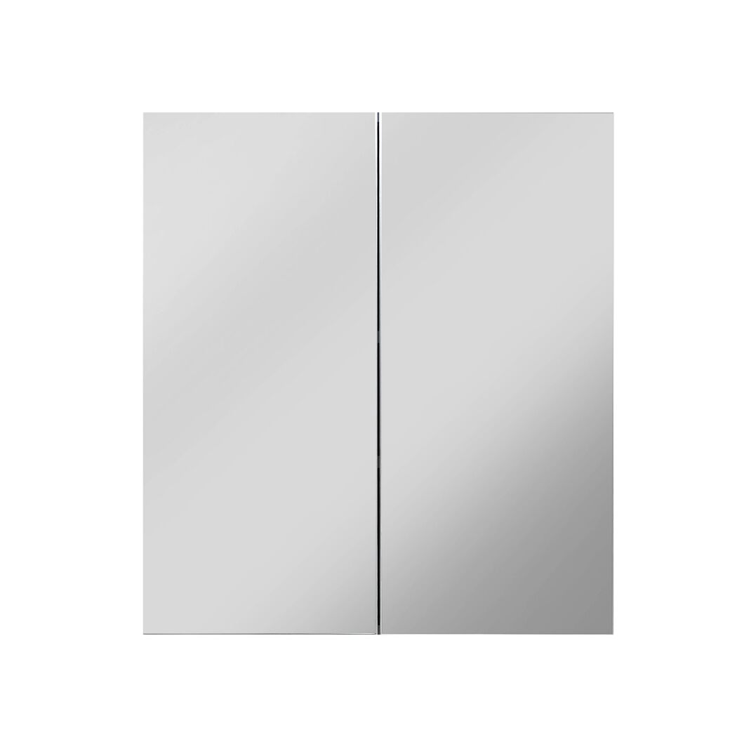 Spiegelschrank 'Skin' weiß Hochglanz 60 x 67 x 18 cm