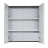 Spiegelschrank 'Skin' weiß Hochglanz 60 x 67 x 18 cm