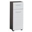 Standschrank 'Skin' weiß Hochglanz 30 x 80 x 31 cm