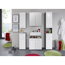 Standschrank 'Skin' weiß Hochglanz 30 x 80 x 31 cm