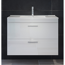 Waschbecken mit Unterschrank 'Devon' weiß Hochglanz 81 x 59 x 47 cm