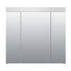 Spiegelschrank 'Devon' weiß Hochglanz 80 x 75 x 16 cm