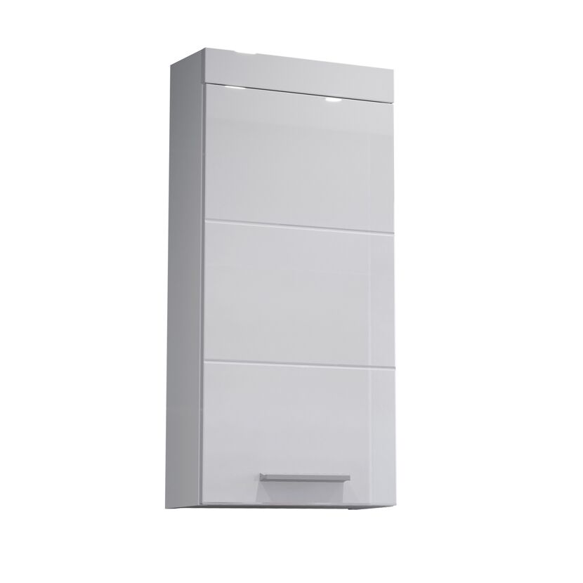Hängeschrank 'Devon' weiß Hochglanz 35 x 75 x 16 cm