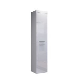Hochschrank 'Devon' weiß Hochglanz 35 x 170 x 33 cm