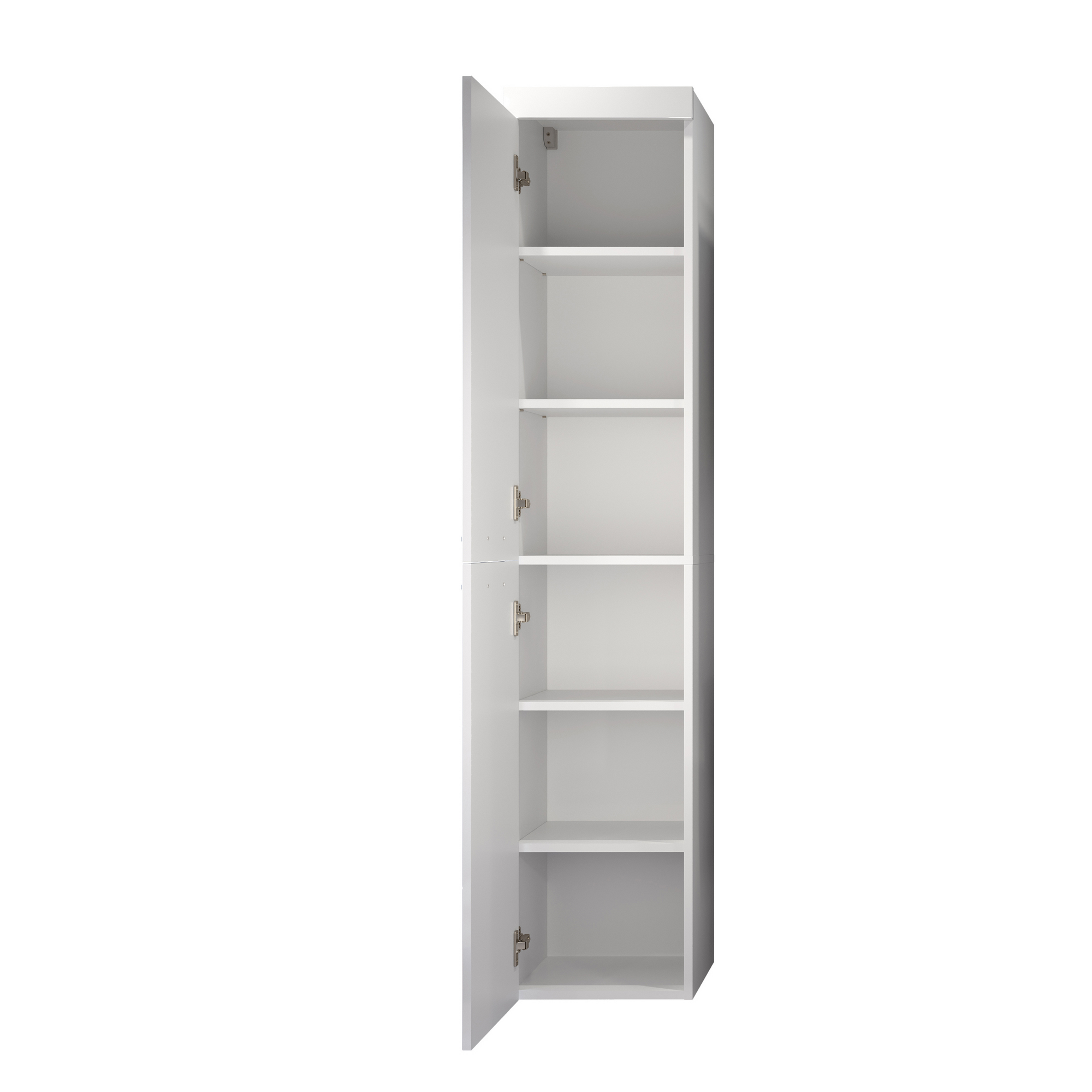 Hochschrank 'Devon' weiß Hochglanz 35 x 170 x 33 cm