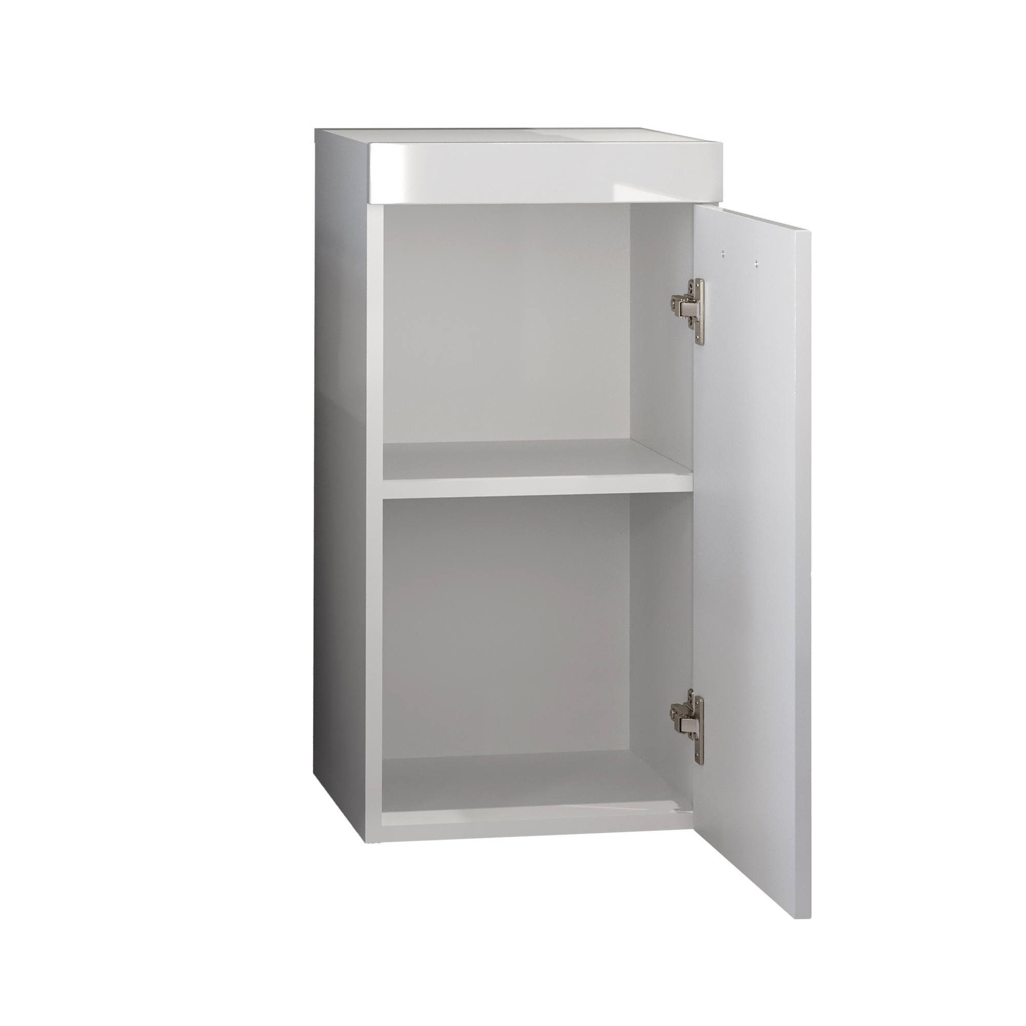 Hängeschrank 'Devon' weiß Hochglanz 35 x 68 x 33 cm