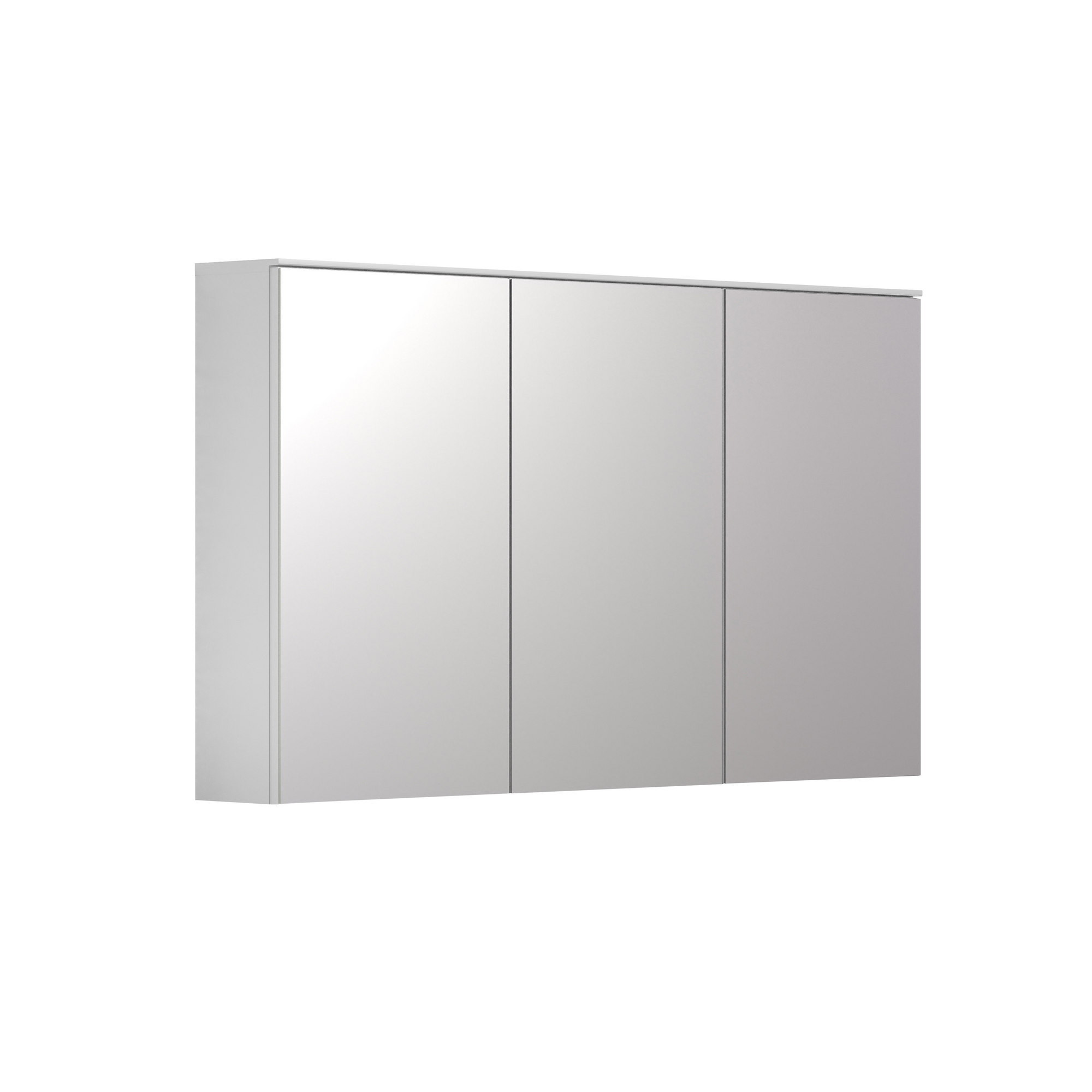 Spiegelschrank 'Synnax' weiß 120 x 70 x 17 cm
