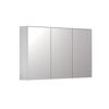 Spiegelschrank 'Synnax' weiß 120 x 70 x 17 cm