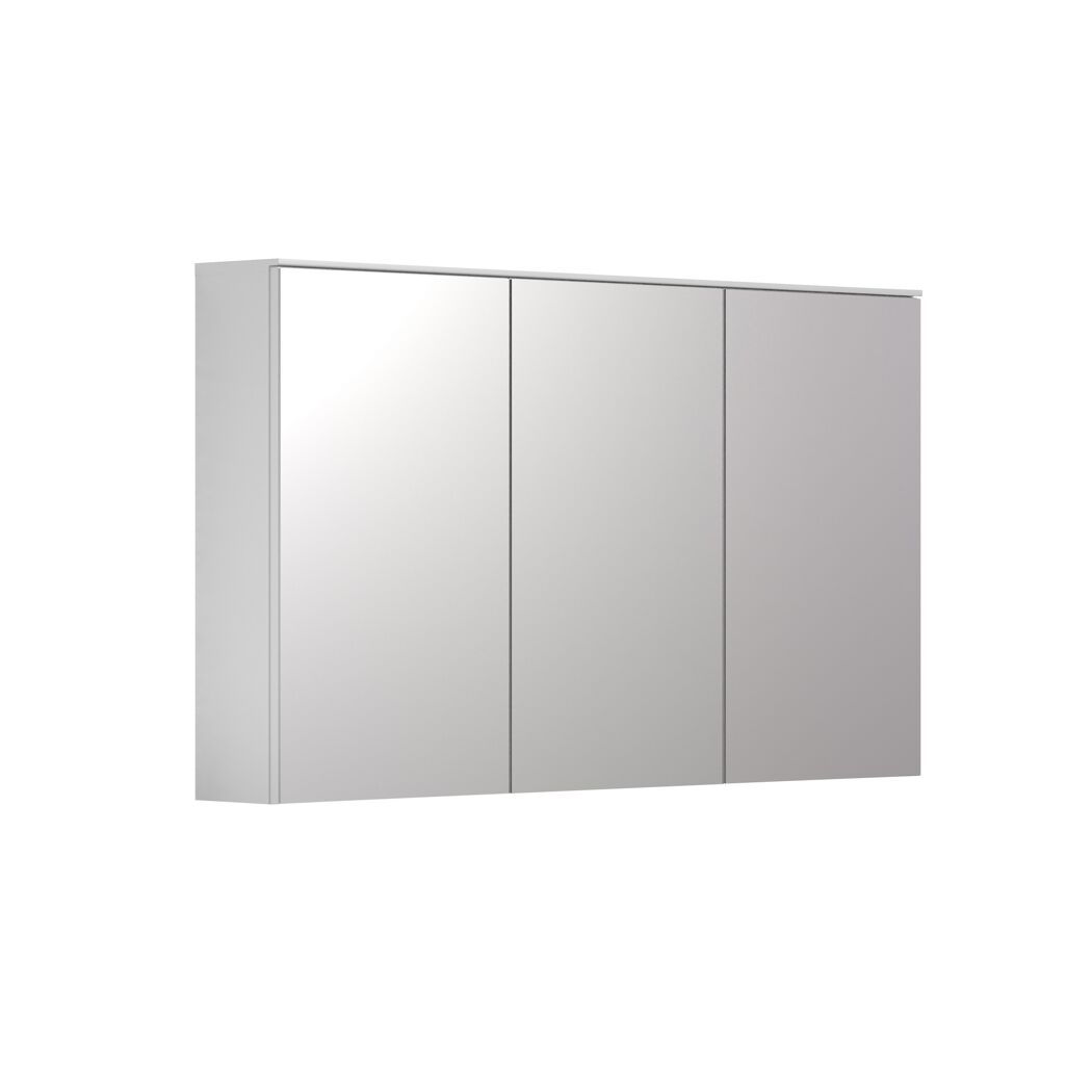 Spiegelschrank 'Synnax' weiß 120 x 70 x 17 cm