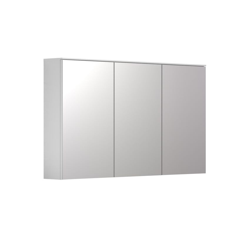 Spiegelschrank 'Synnax' weiß 120 x 70 x 17 cm