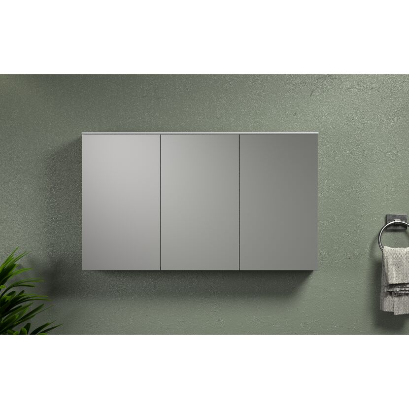 Spiegelschrank 'Synnax' weiß 120 x 70 x 17 cm