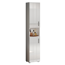 Hochschrank 'Wons' weiß Hochglanz 37 x 192 x 31 cm