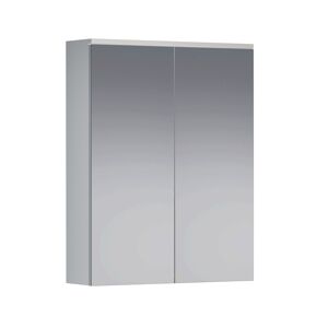 Spiegelschrank 'Wons' weiß Hochglanz 60 x 78 x 18 cm