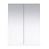 Spiegelschrank 'Wons' weiß Hochglanz 60 x 78 x 18 cm