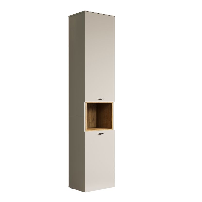 Hochschrank 'Sao Paulo' Kaschmir 40 x 186 x 31 cm