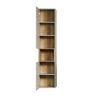 Hochschrank 'Sao Paulo' Kaschmir 40 x 186 x 31 cm