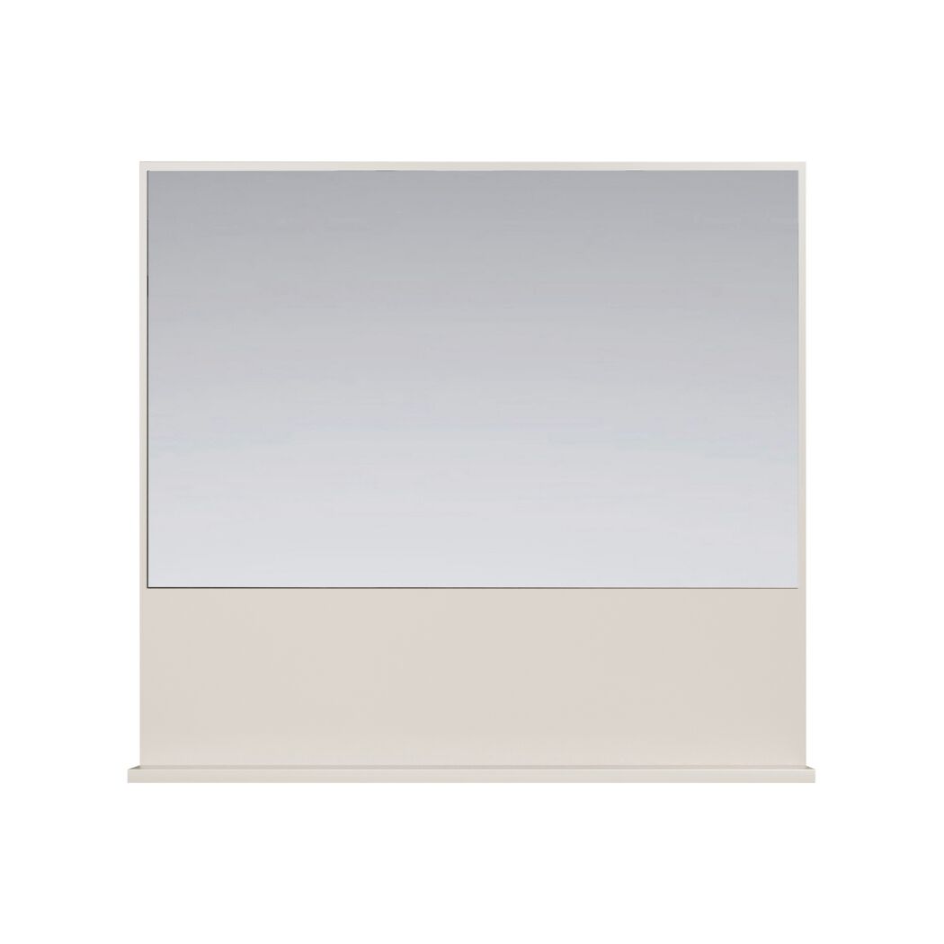 Spiegel 'Sao Paulo' kaschmirfarben 80 x 74 x 14 cm