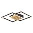 LED-Deckenleuchte 'Kaleo' 37,5 x 37,5 cm Holz 30 W