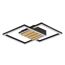 LED-Deckenleuchte 'Kaleo' 37,5 x 37,5 cm Holz 30 W