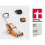 Akku-Rasenmäher 'RMA 239 C' 36 V mit Akku und Ladegerät bis 250 m²