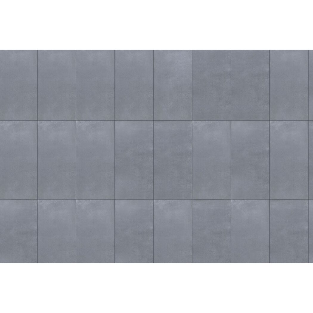 Bodenfliese 'Raw' Feinsteinzeug anthrazit 30 x 60 x 0,85 cm