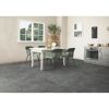 Bodenfliese 'Forma' Feinsteinzeug schwarz 60 x 120 x 0,95 cm