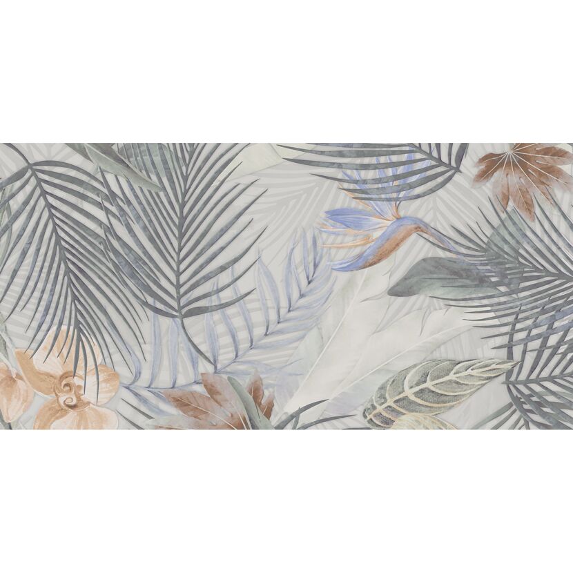 Bodenfliese 'Aloha' Feinsteinzeug mehrfarbig 60 x 120 x 0,95 cm