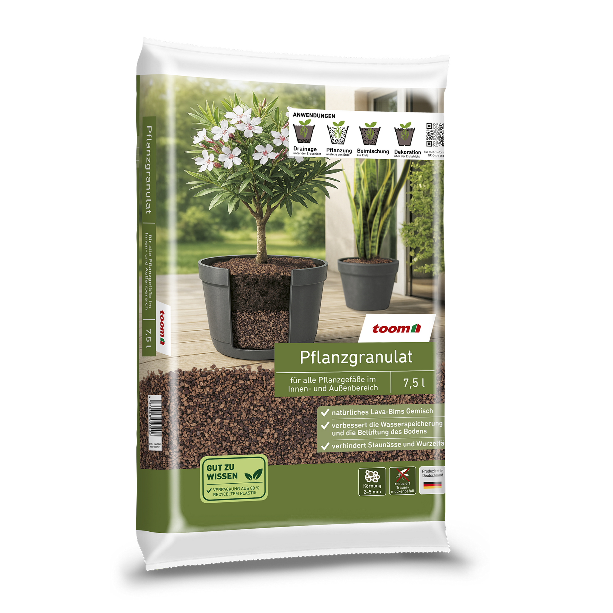 Pflanzgranulat 2-5 mm 7,5 l