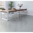 Bodenfliese 'Raw' Feinsteinzeug taupe 60 x 60 x 0,85 cm