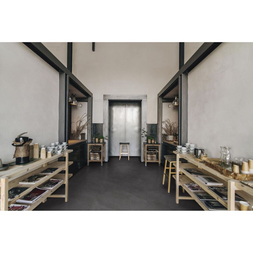 Bodenfliese 'Stone Heaven' Feinsteinzeug anthrazit 60 x 60 x 0,85 cm