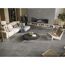 Bodenfliese 'Coolcrete' Feinsteinzeug grau/braun 90 x 90 x 0,9 cm