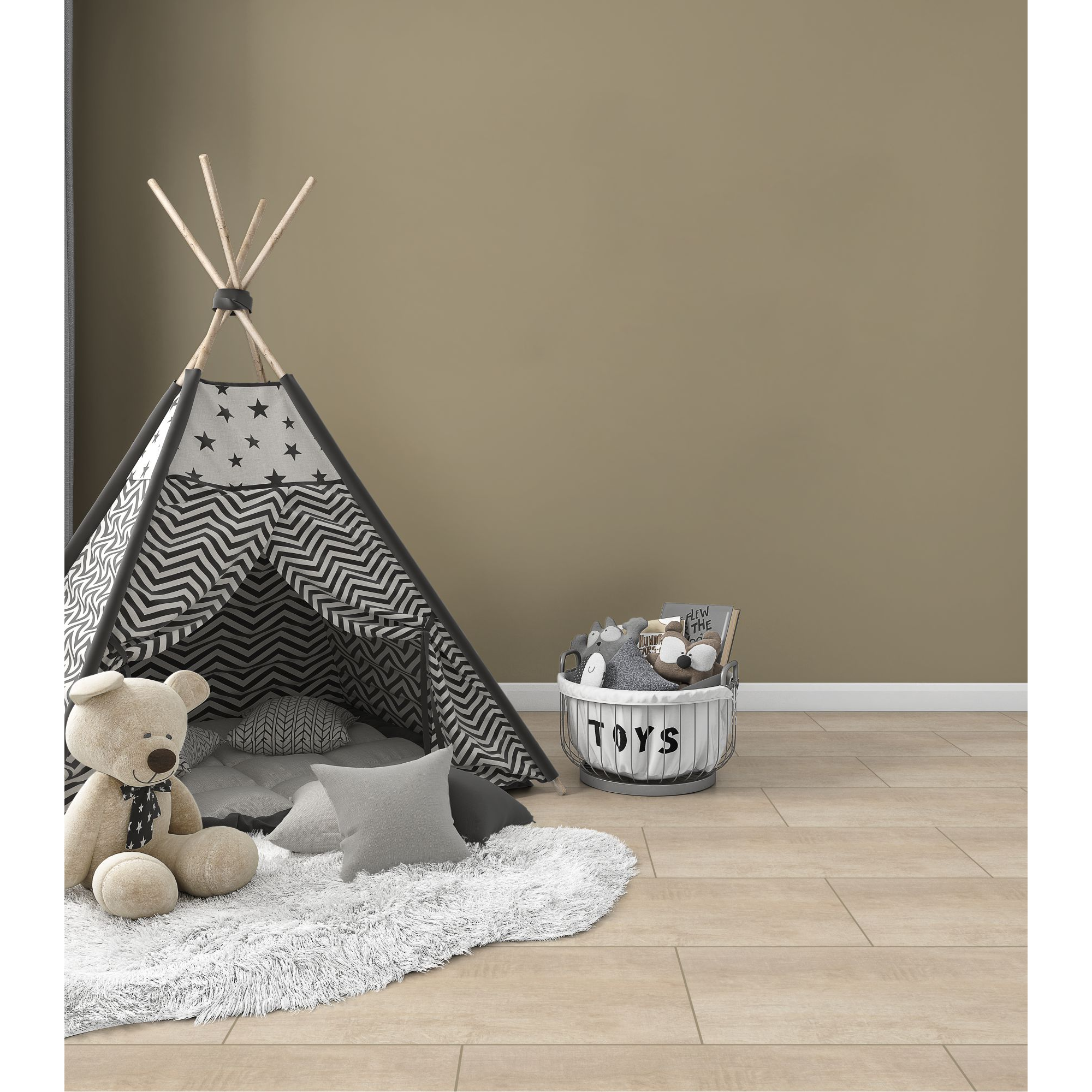 Muster zu Bodenfliese 'Legno Rovere' 30,5 x 61 x 0,72 cm