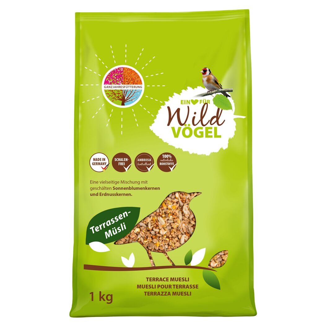 Wildvogelfutter 'Terrassenmüsli' 1 kg