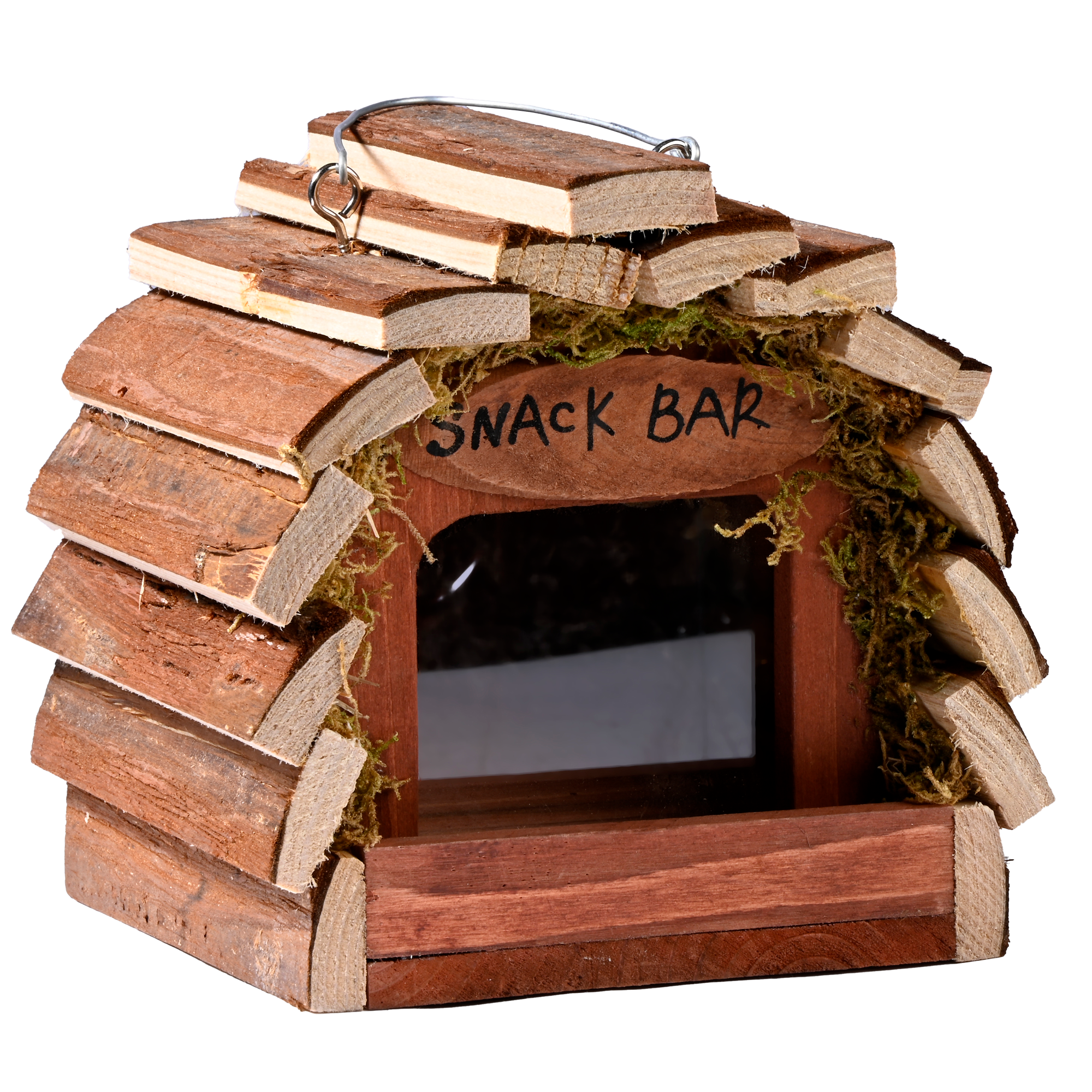 Vogelfutterhaus 14,6 x 14,6 x 14 cm