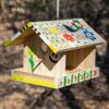 Vogelfutterhaus 19,5 x 19,5 x 26,5 cm