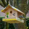 Vogelfutterhaus 19,5 x 19,5 x 26,5 cm