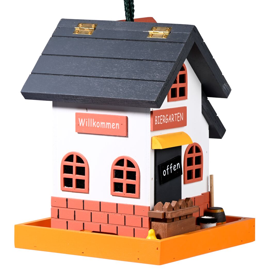 Vogelfutterhaus 'Biergarten' 26 x 24 x 24 cm