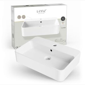 Waschtisch 'VALEA' weiß 56 x 38,5 cm